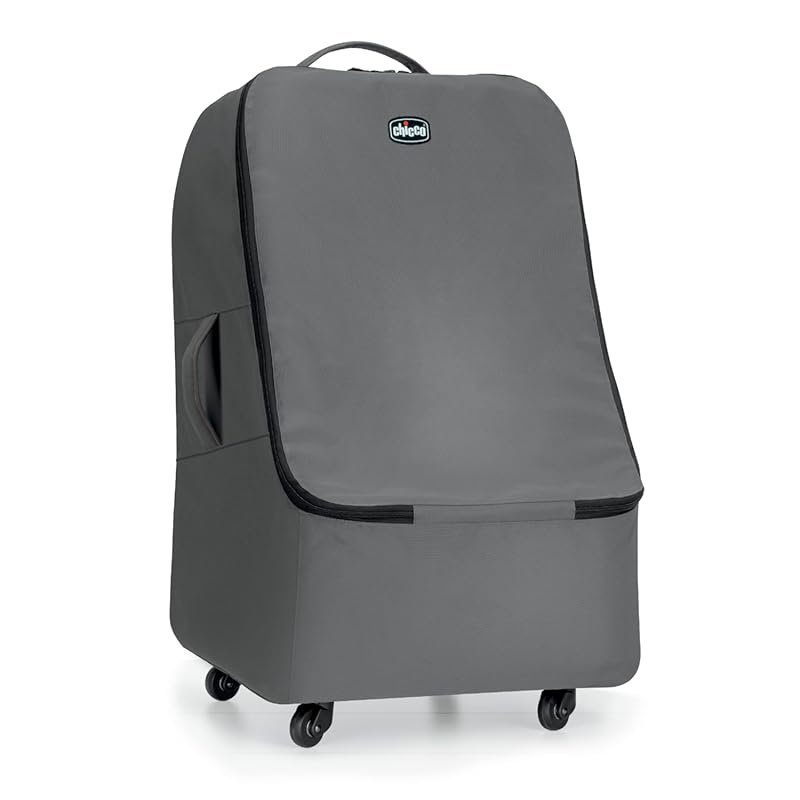 Chicco Car Seat Travel Bag in Anthracite Grey for Easy Air Travel