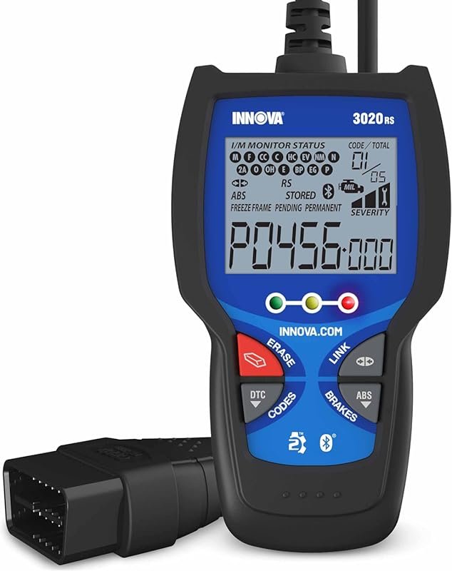 Innova 3020RS Check Engine Code Reader and OBD2 Scan Tool for ABS with