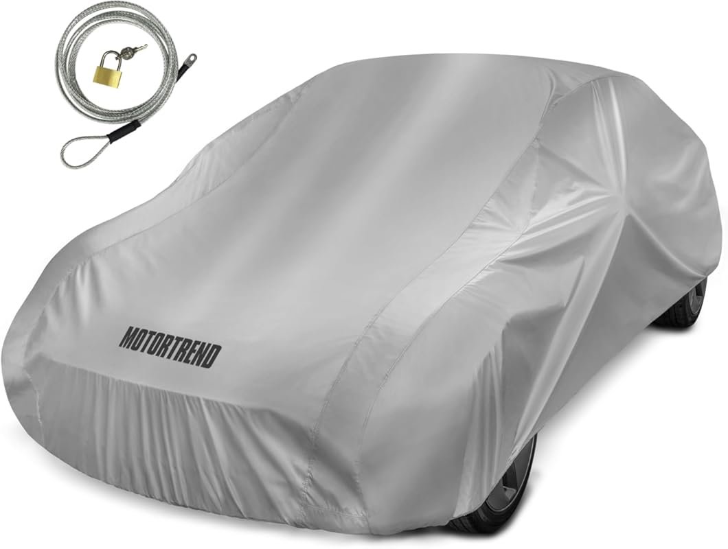 Motor Trend FlexCover Car Cover, Waterproof All-Weather SUV Truck Car 