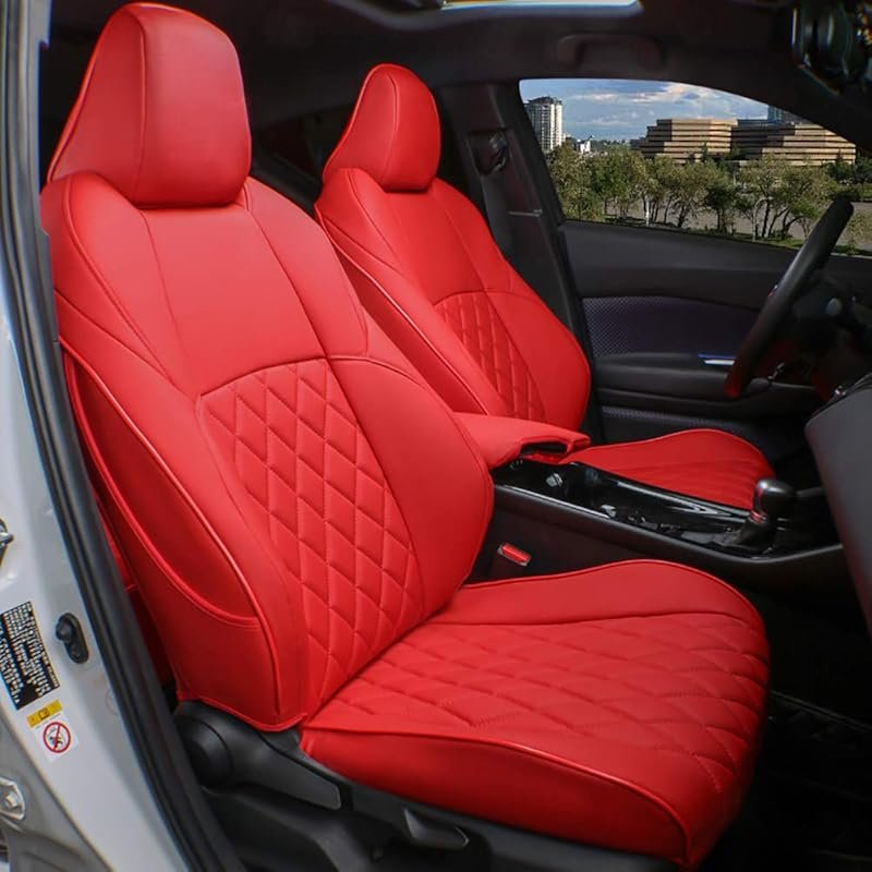 EKR Car Seat Covers for Honda Accord 2018-2022: Waterproof Leather wit