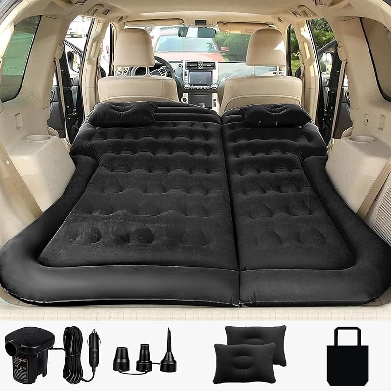 SAYGOGO SUV Air Mattress: Electric Pump, Thickened with Pillow, Portab