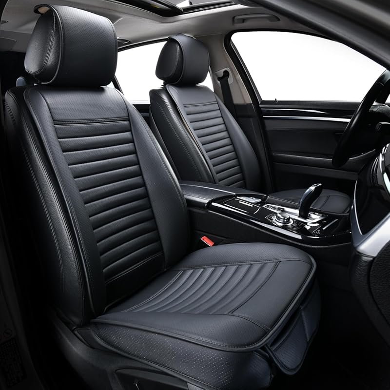 2pc Car Seat Covers, Luxury Car Protectors, Universal Anti-Slip Driver