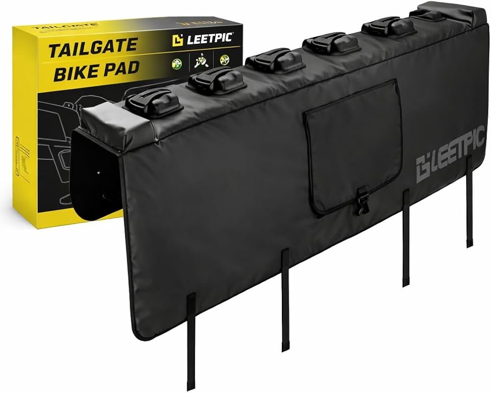 Heavy-Duty Tailgate Bike Pad - Non-Slip Waterproof for Mountain Road E
