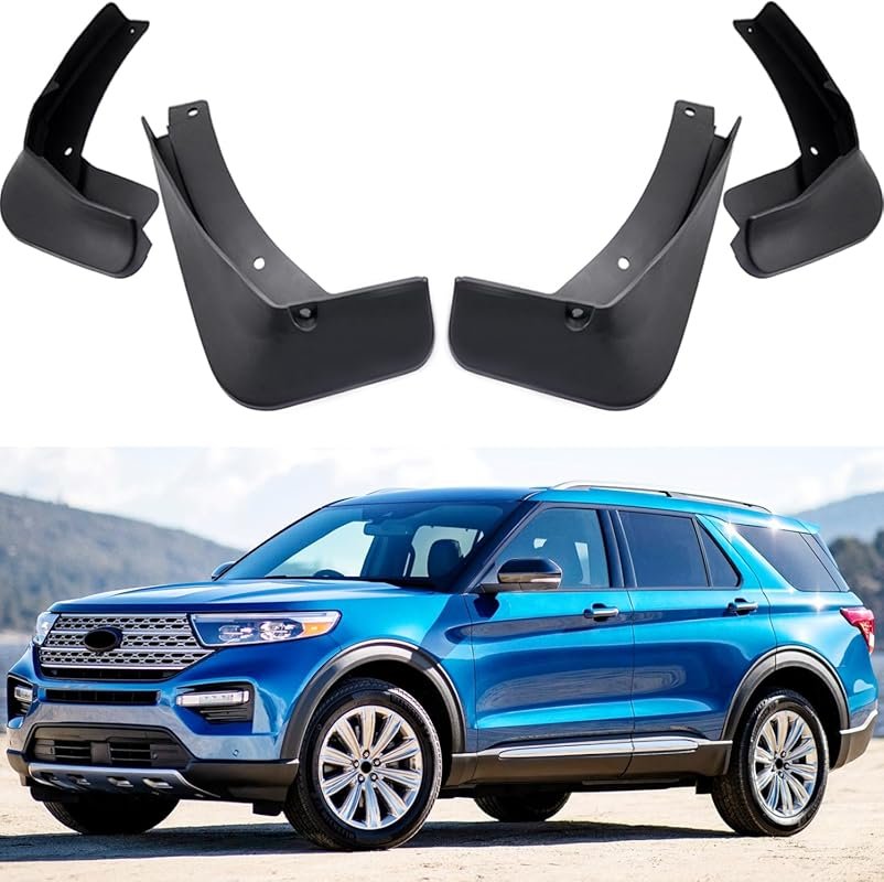 Mud Flaps for Ford Explorer 2020-2025 – Front and Rear Splash Guards