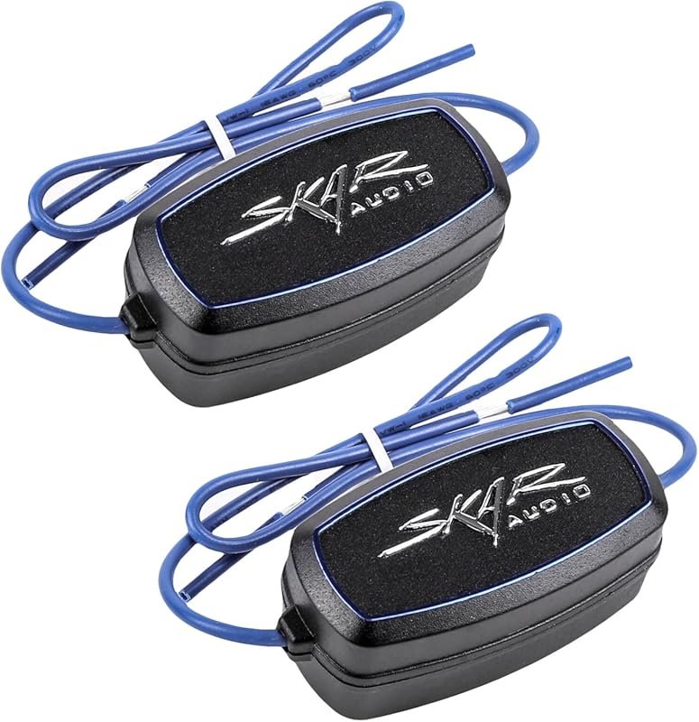 Skar Audio Frequency Filters: Pair that Eliminates 0-300 Hz at 4 Ohms 