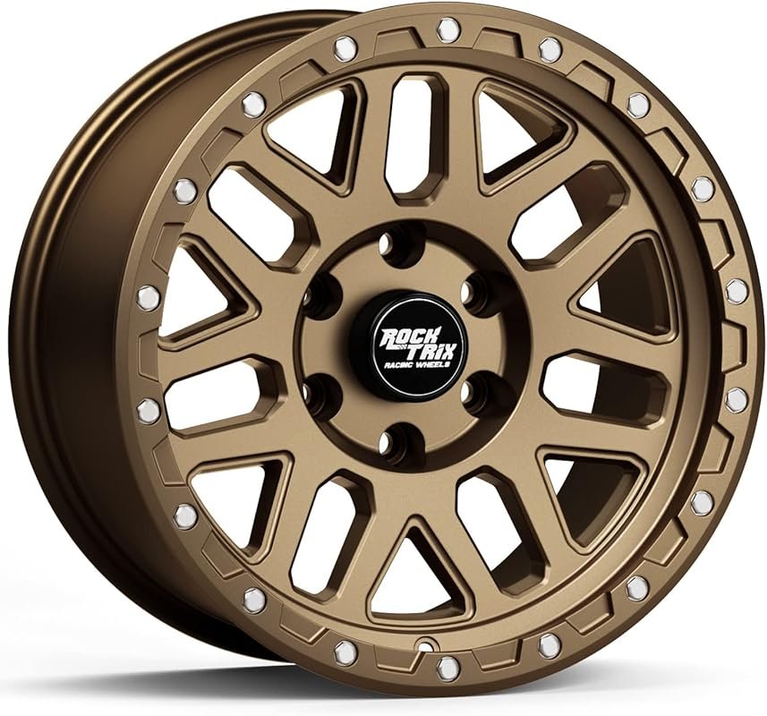RockTrix RT110 17-inch Bronze Wheel for Toyota Tacoma 4Runner FJ Cruis