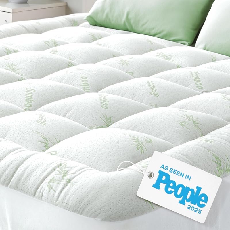 Queen RV Mattress Topper with Bamboo Viscose