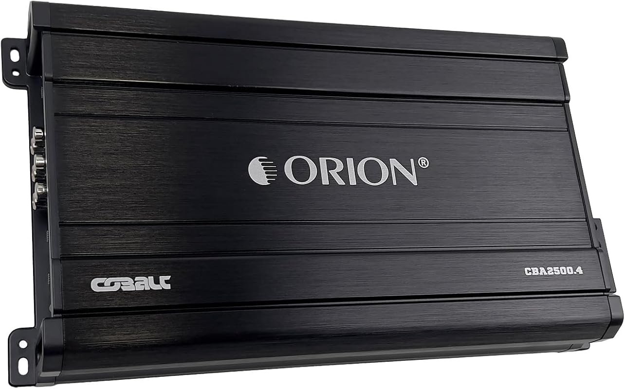 Orion Cobalt Series CBA2500.4 4-Channel Class A/B Car Amplifier with 2