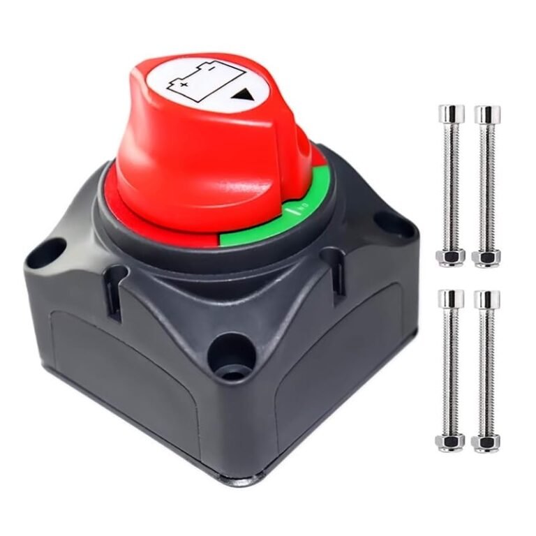 Top 10 RV Battery Disconnect Switches For Reliable Power