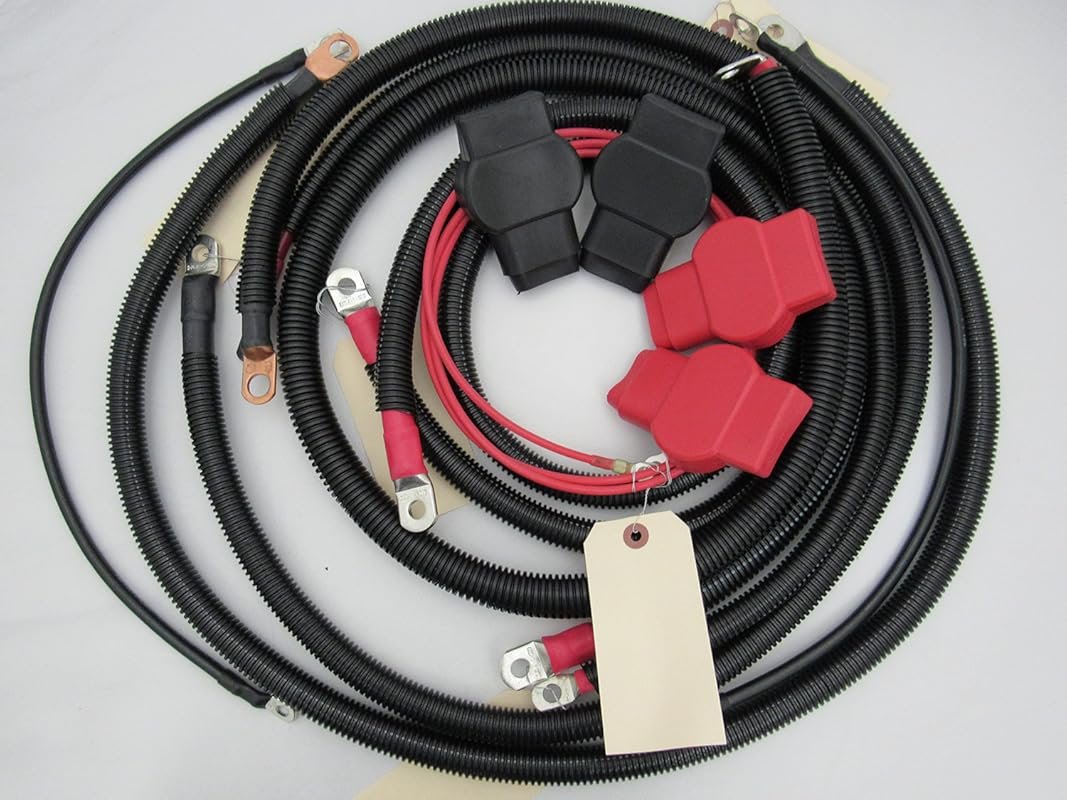 Replacement Battery Cable Kit for Ford Super Duty F250 F350 Excursion