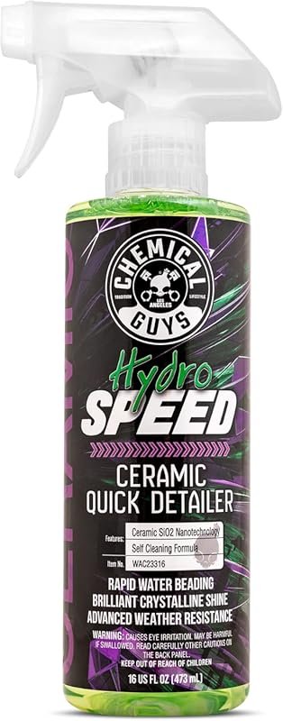 Chemical Guys HydroSpeed Ceramic Quick Detailer Spray - SiO2 Shine Car