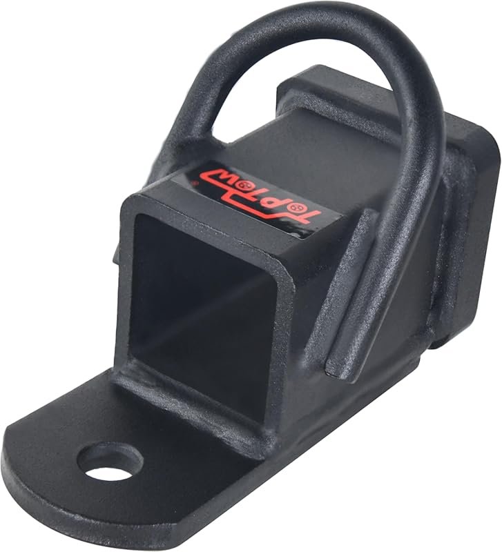TOPTOW Bolt-on ATV/UTV Hitch Adapter for 2-Inch Receiver, 5/8-Inch Bol
