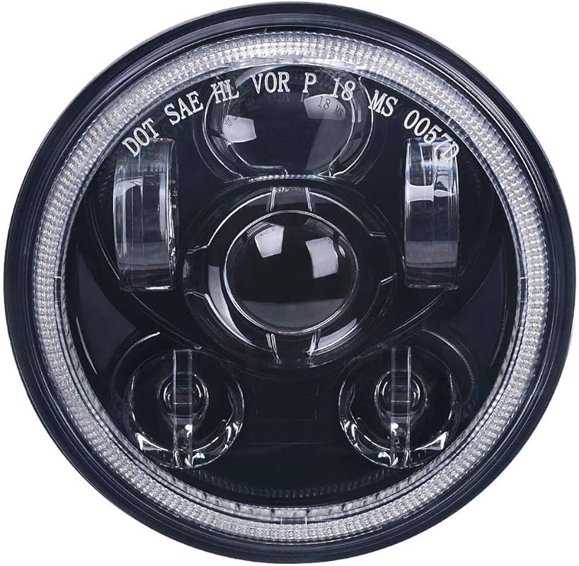 DOT approved 5.75-inch LED headlight for Harley Sportster Iron 883 and