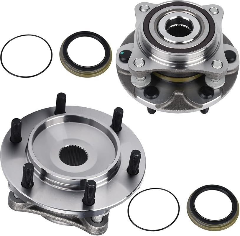 Autoround 4WD Front Wheel Hub and Bearing Assembly for 2005-2021 Toyot