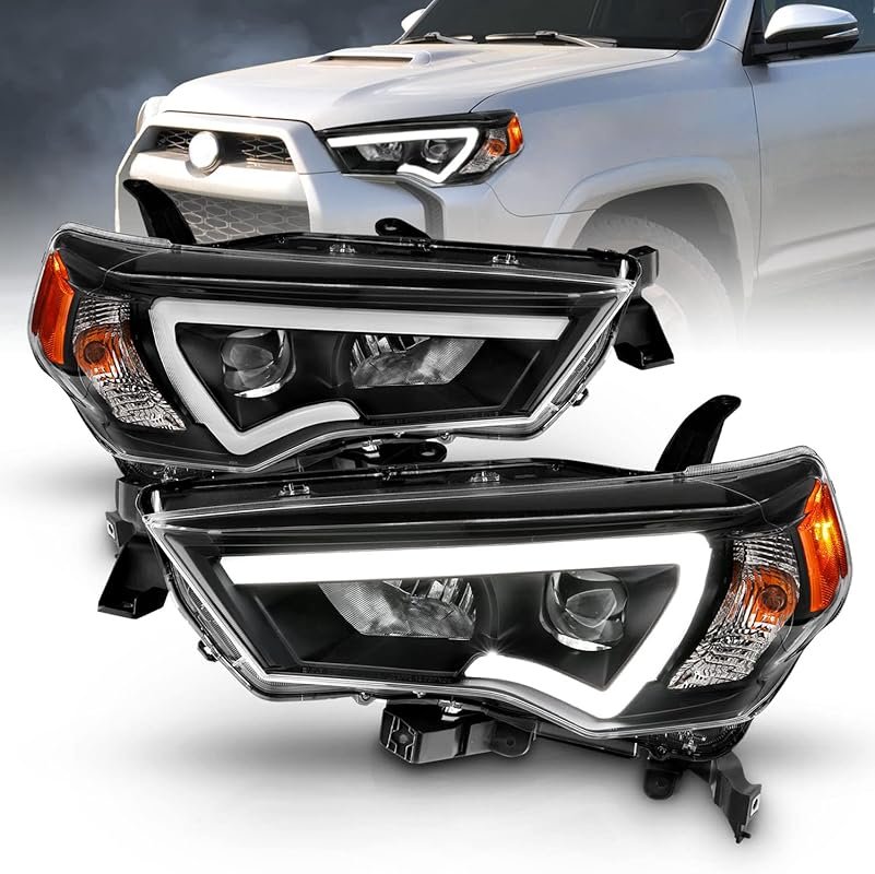 AmeriLite LED Headlights for 2014-2023 Toyota 4Runner, Passenger and D