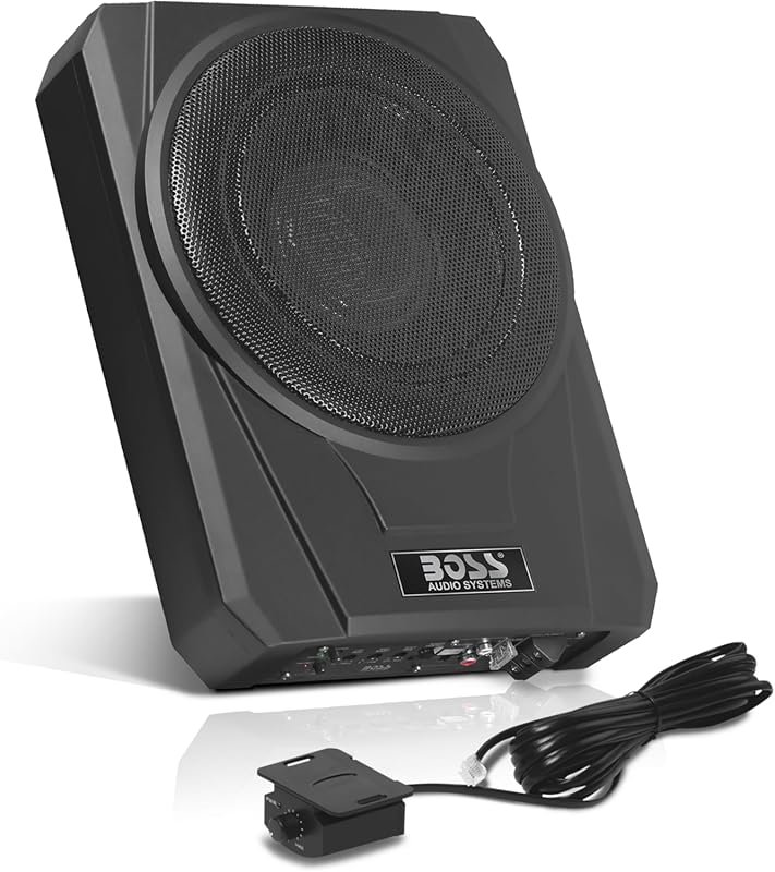 BOSS Audio Systems BASS10 10 Inch Under Seat Car Subwoofer with 1000W 