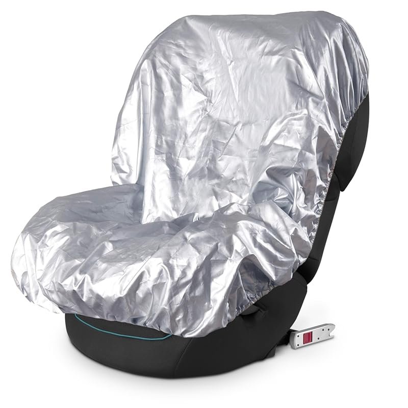 EcoNour Baby Car Seat Sun Shade Cover with Reflective Design for Heat