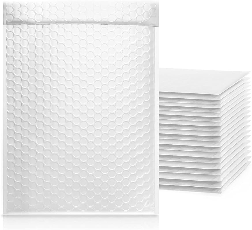 25 Pack #0 7x10 Poly Bubble Mailers Padded Envelopes Retailer Shipping