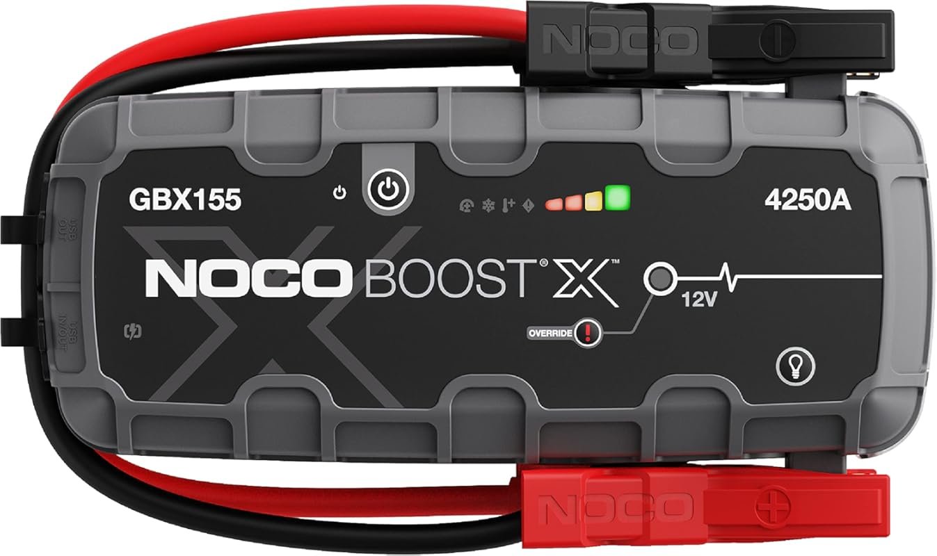 NOCO 4250 Amp 12V Lithium Jump Starter for Heavy Duty 10.0L Gas and 8.