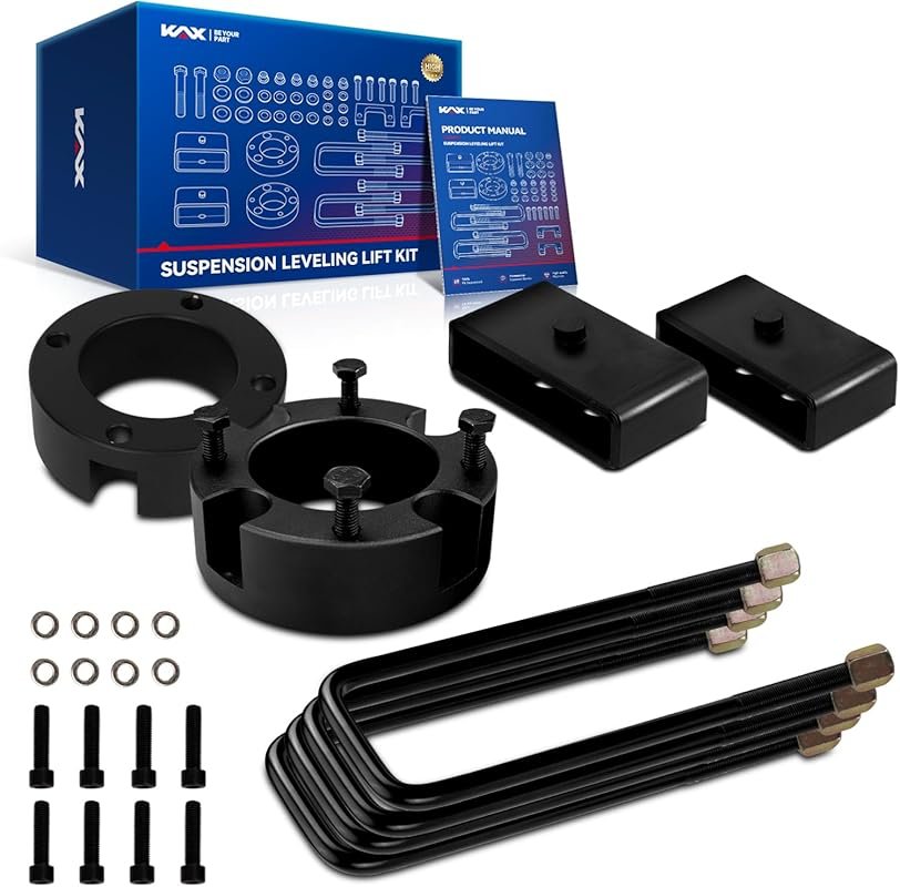 KAX Leveling Lift Kit with 3-Inch Front and 2-Inch Rear Lift for 2007-