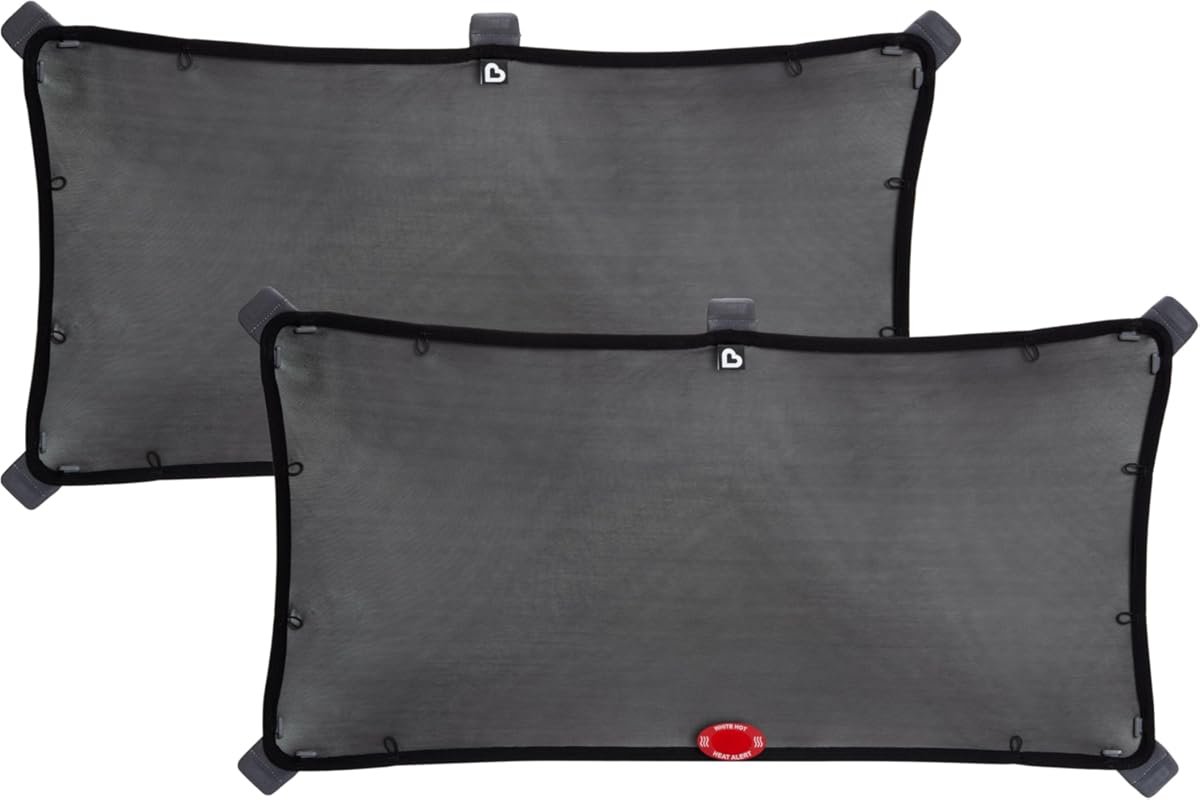 Munchkin Brica Magnetic Stretch to Fit Car Sun Shade in a 2-Pack