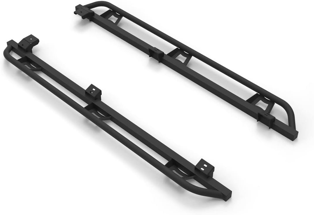 RealTruck Trail Sliders for Toyota Tacoma Double Cab, Heavy Duty 2