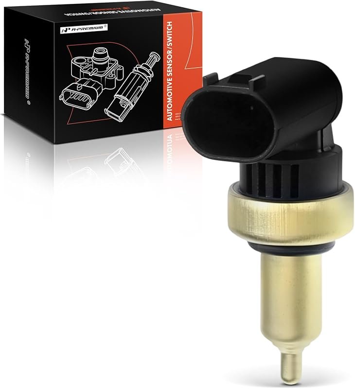 A-Premium Coolant Temperature Sensor Compatible with Mercedes-Benz Spr