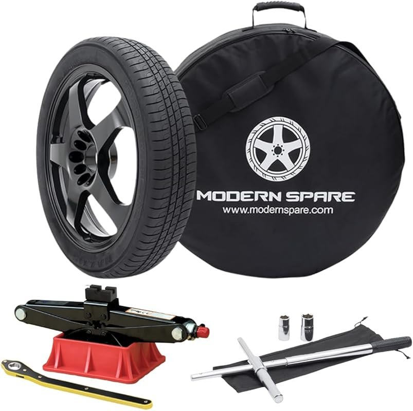 Modern Spare Complete Compact Spare Tire Kit - Fits 2020