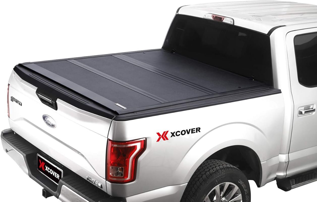Xcover Truck Bed Cover Tonneau Cover, Compatible with 2017