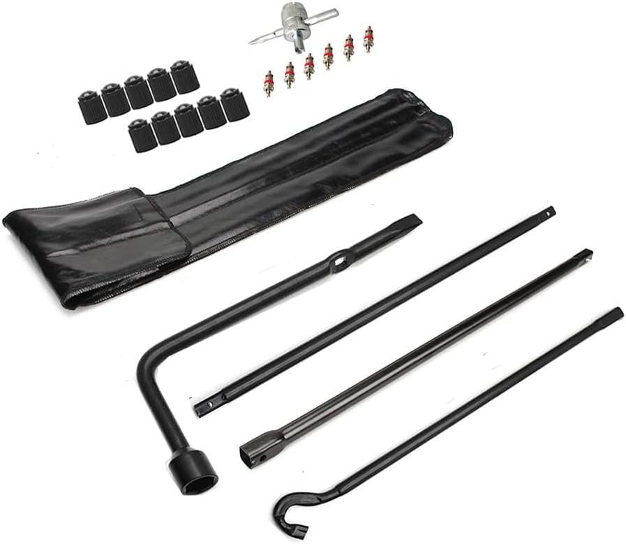 Dr. Roc Spare Tire Tool Kit with Jack Handle and Lug Wrench for Toyota