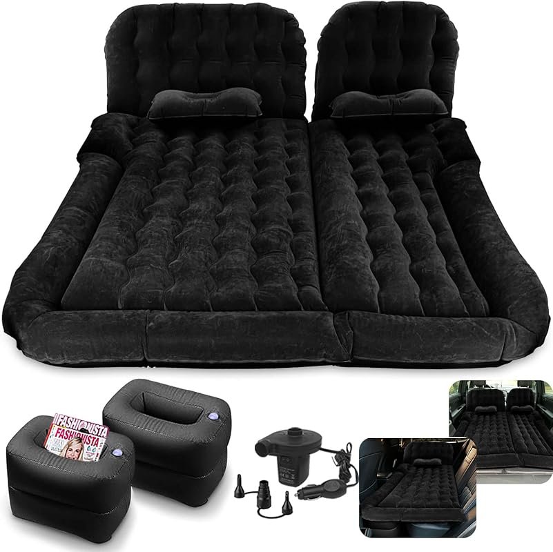 Best SUV Air Mattress with Built-in Pump and Support Fillers for Campi