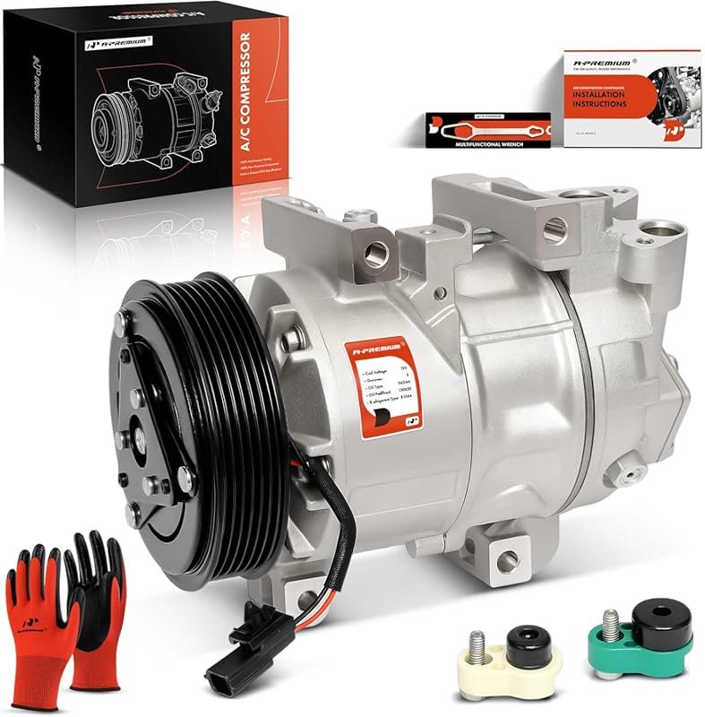 A-Premium AC compressor with clutch for Nissan Altima 2.5L 2013-2018,
