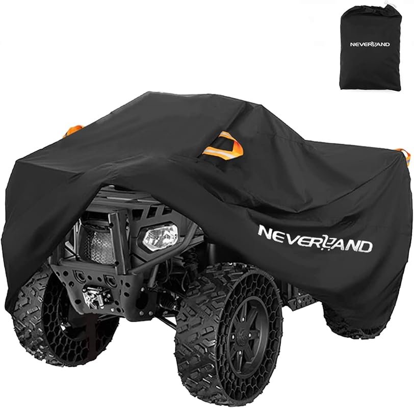 Heavy Duty Waterproof ATV Cover for Polaris Yamaha Suzuki Honda - UV &