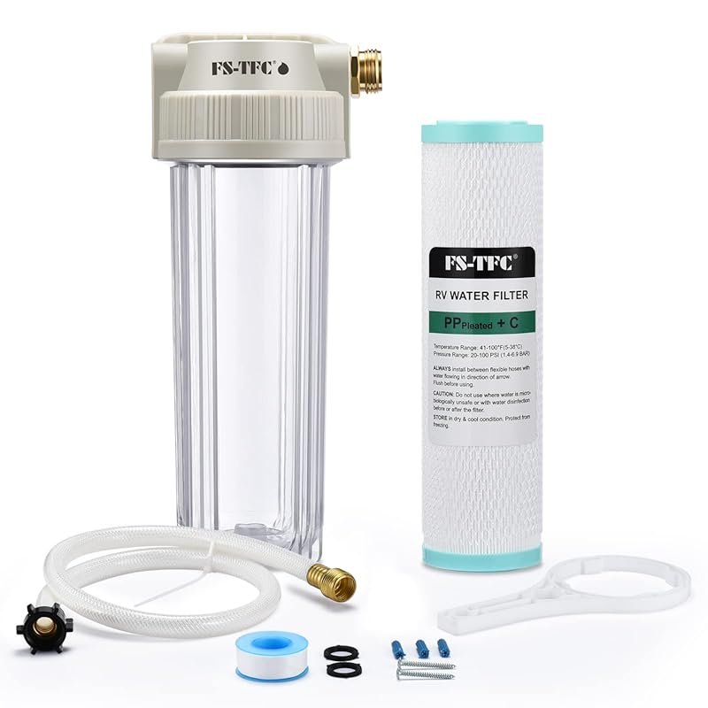 FS-TFC RV Water Filter System to Reduce Bad Taste, Odors, and Sediment