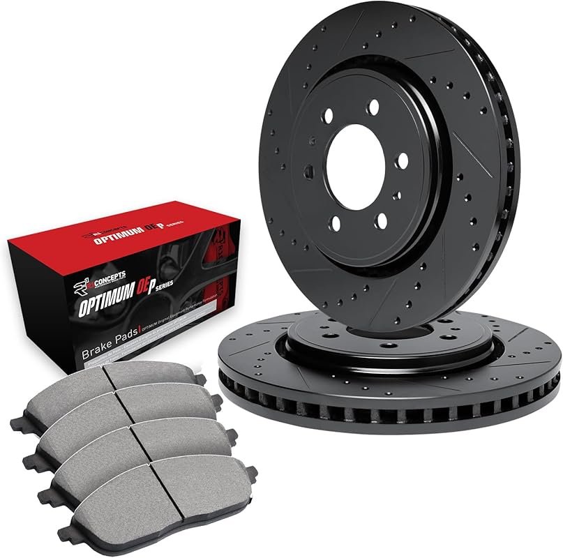 R1 Concepts front brake kit for 2000-2002 Dodge Dakota and Durango, dr