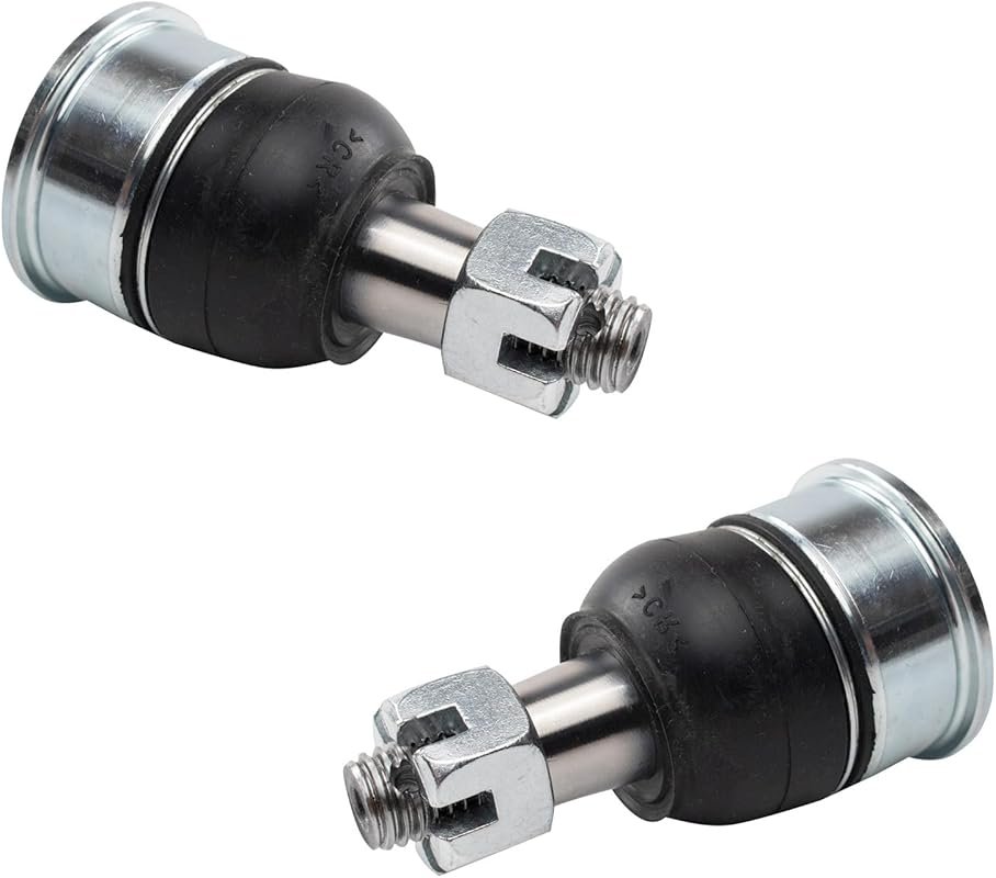 TRQ Front Lower Driver and Passenger Side Ball Joint Set Compatible wi