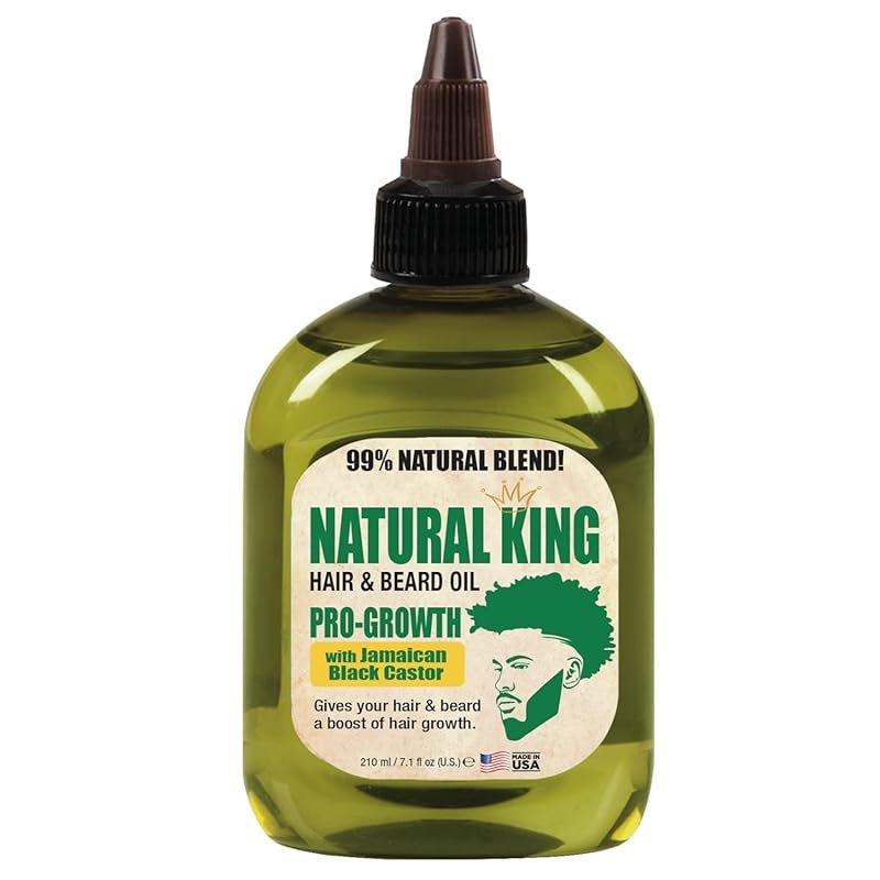 SFC Natural King Hair and Beard Oil with Jamaican Black Castor Oil