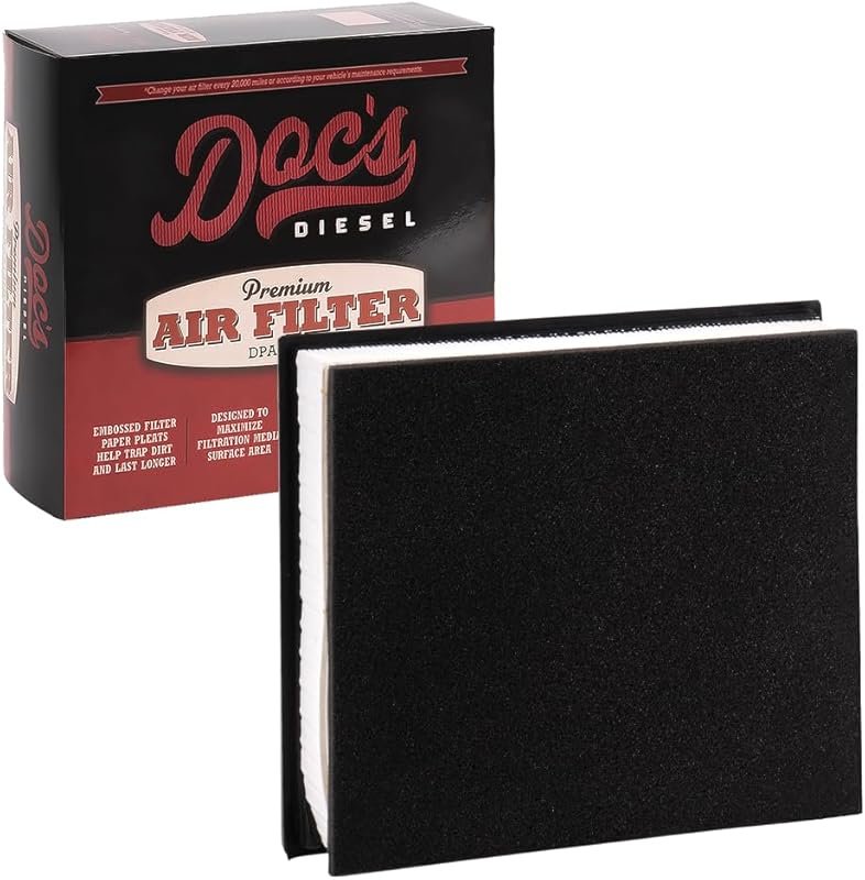 Doc's Diesel Engine Air Filter DPA5378 | Compatible with Dodge RAM 250