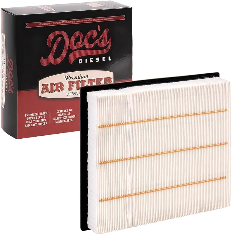 Doc's Diesel Engine Air Filter DPA5512 | Compatible with Dodge RAM 5.9