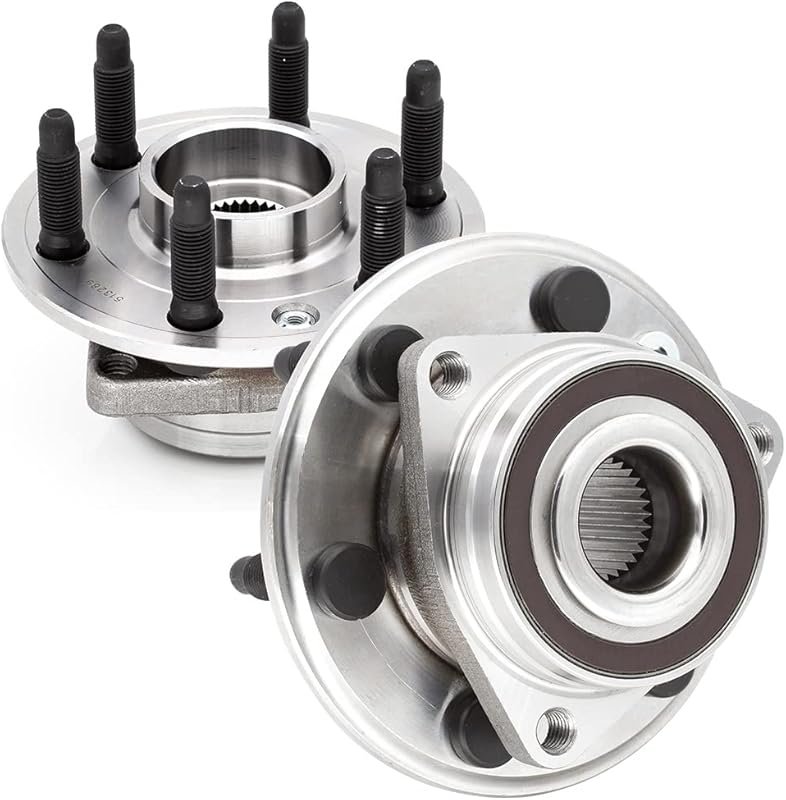 2PC 513289 Wheel Bearing and Hub Assembly Compatible with Cadillac SRX