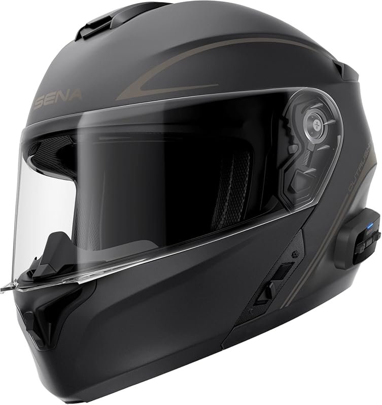 Sena Outrush R Bluetooth Modular Motorcycle Helmet with Integrated Int