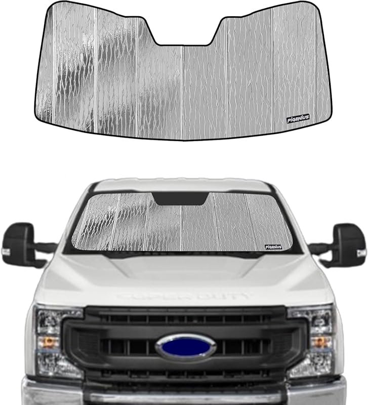 AstraGuard Windshield Sunshade for 2017-2022 Ford F-250, F-350, F-450,
