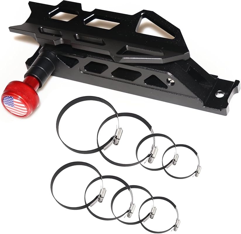 Bestaoo Adjustable Roll Bar Fire Extinguisher Mount for Jeep Wrangler