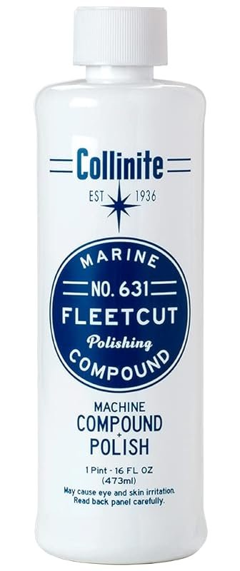 Collinite 631 Fleetcut- Marine/RV Compound + Polish. for Rotary & DA U