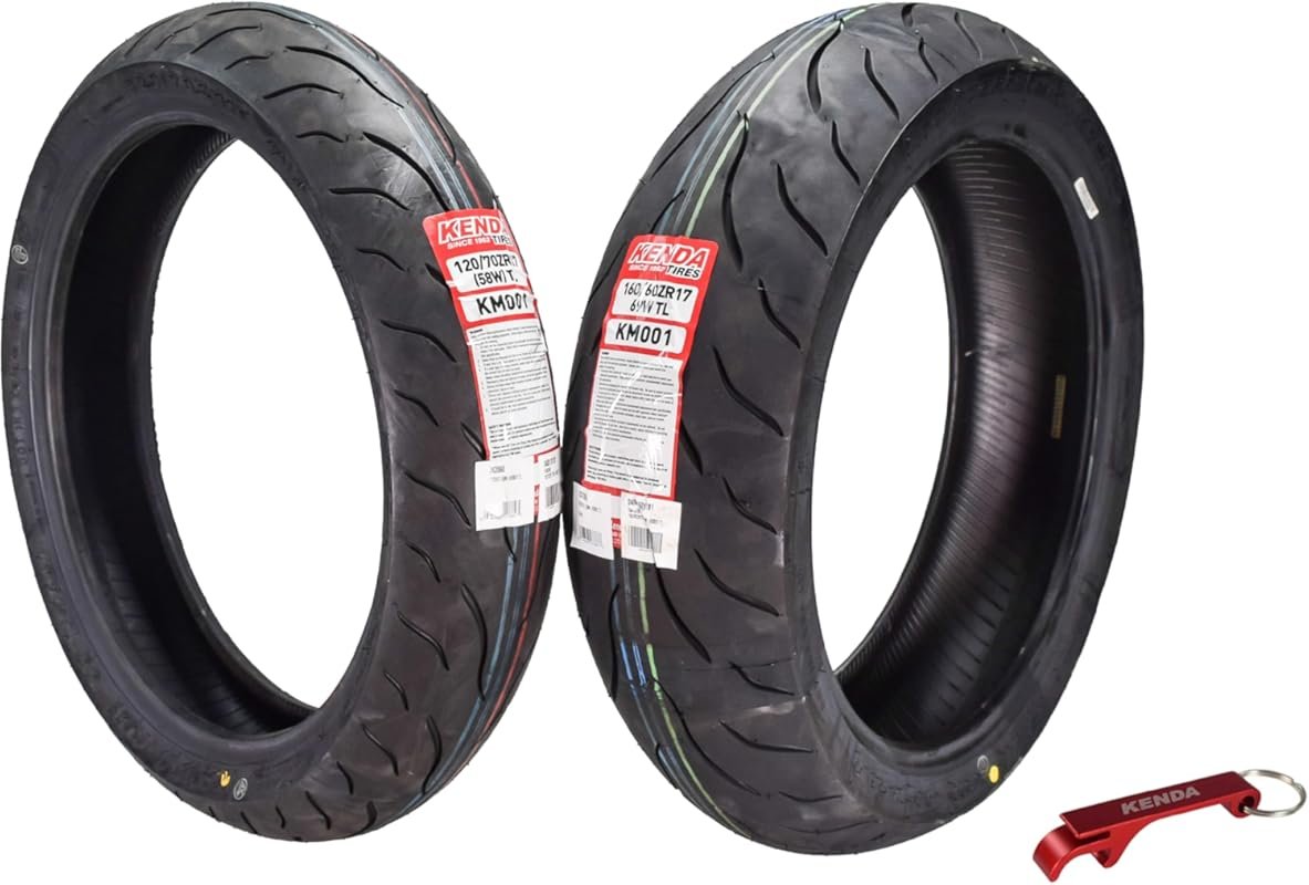 Kenda KM1 Sport Touring Tires for Motorcycles with Excellent Wet Grip