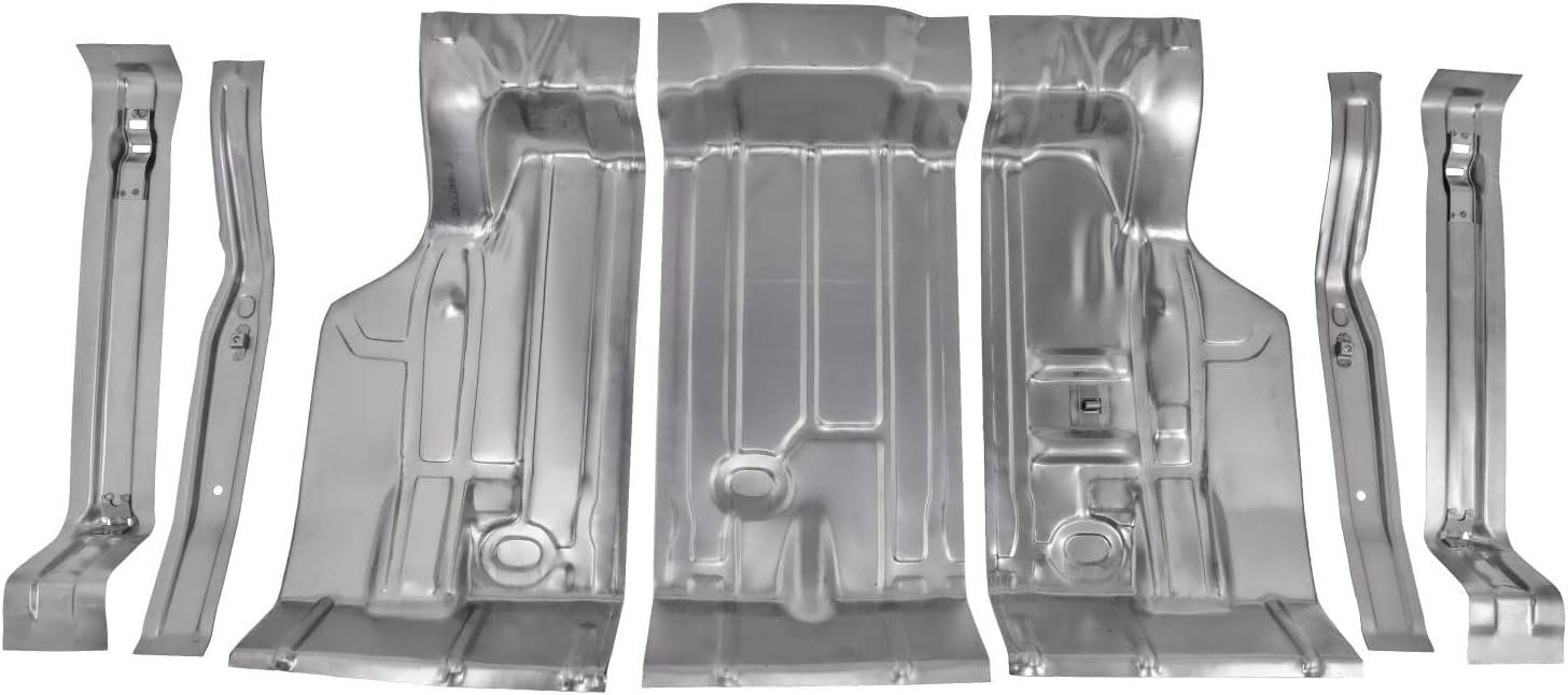 JEGS 79213 Trunk Floor Pan Kit for 1968