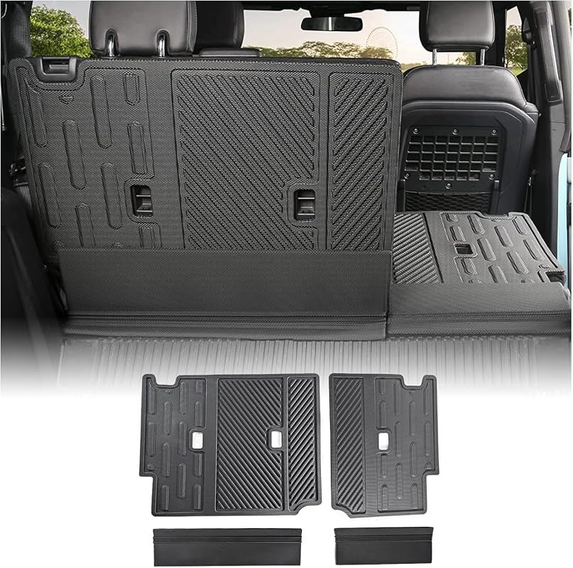 Mabett Rear Seat Back Cover Protector with Dog Liner for Ford Bronco 4