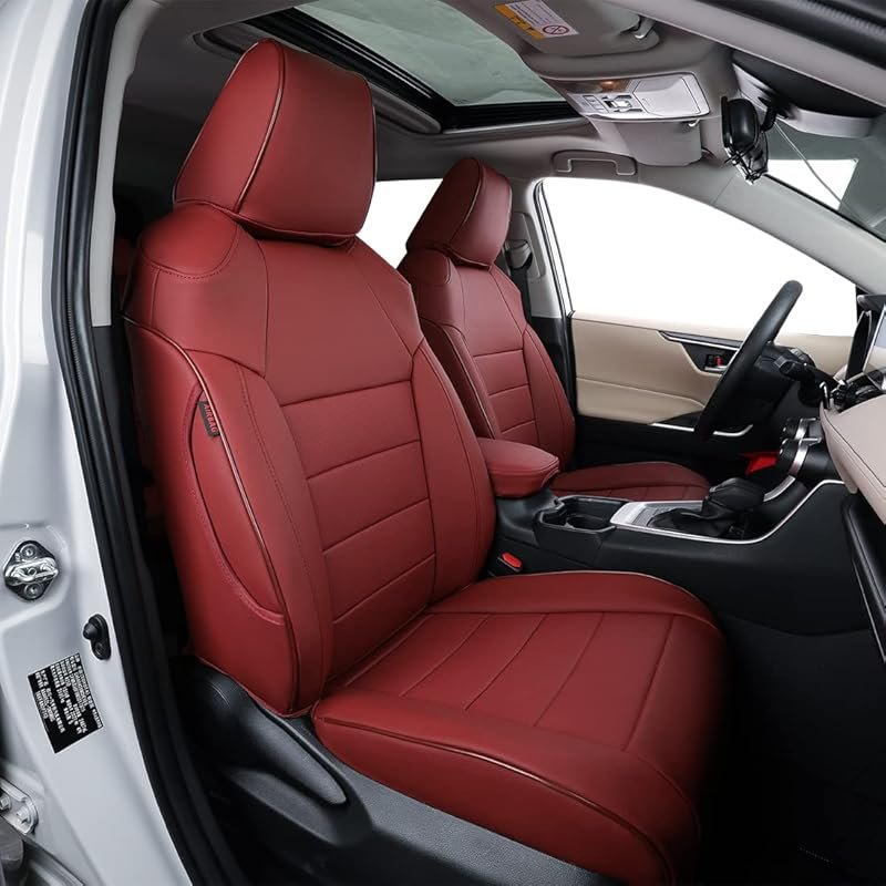Faux Leather Seat Covers for Ford Ranger SuperCrew XL XLT Lariat 2019-