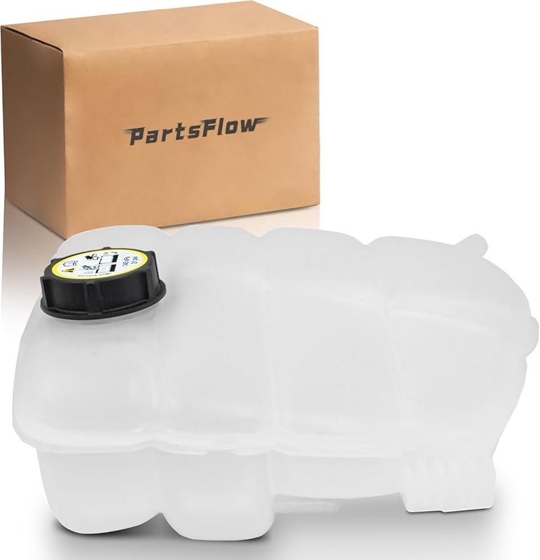 Engine Radiator Coolant Reservoir Tank with Cap for Ford Escape, Focus