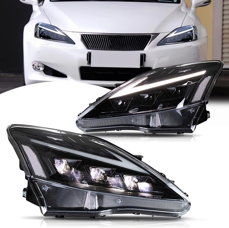 HCMOTIONZ Lexus IS250/350 Headlights with DRL, Start-Up Animation & Se